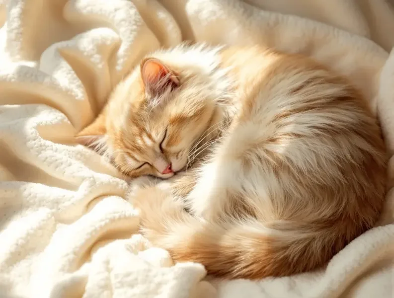 猫咪打盹的下午